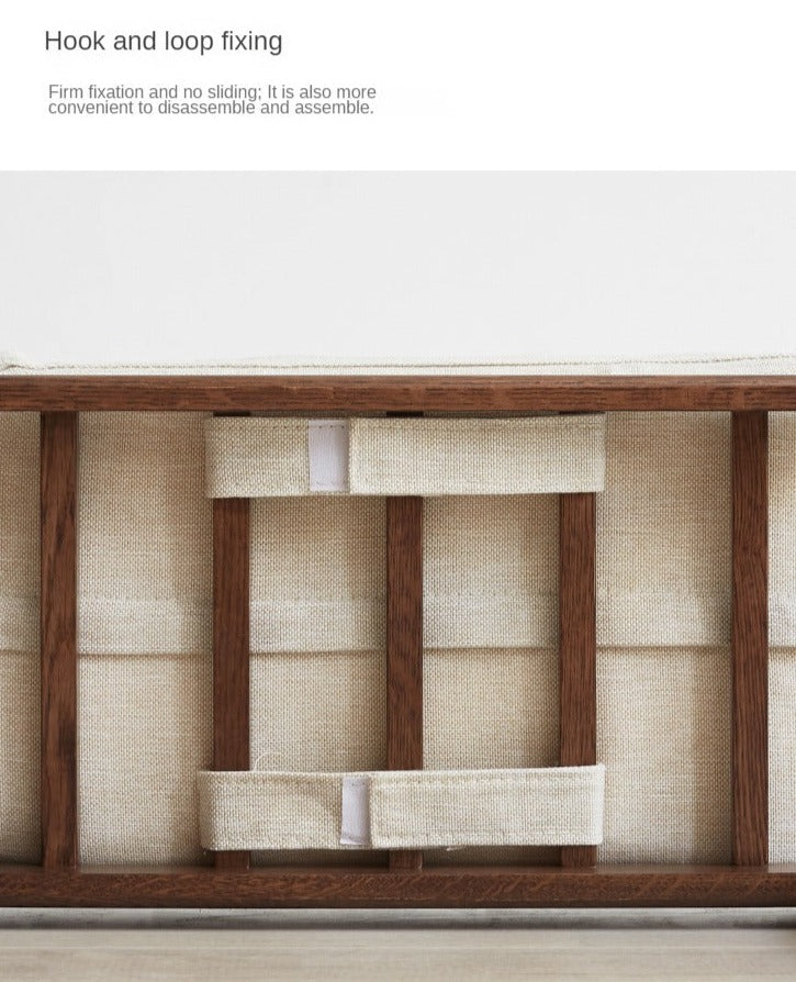 Solid Oak Wood Walnut Finish Leisure Combination Set - Perfect for Living Room, Bedroom, or Office Furniture