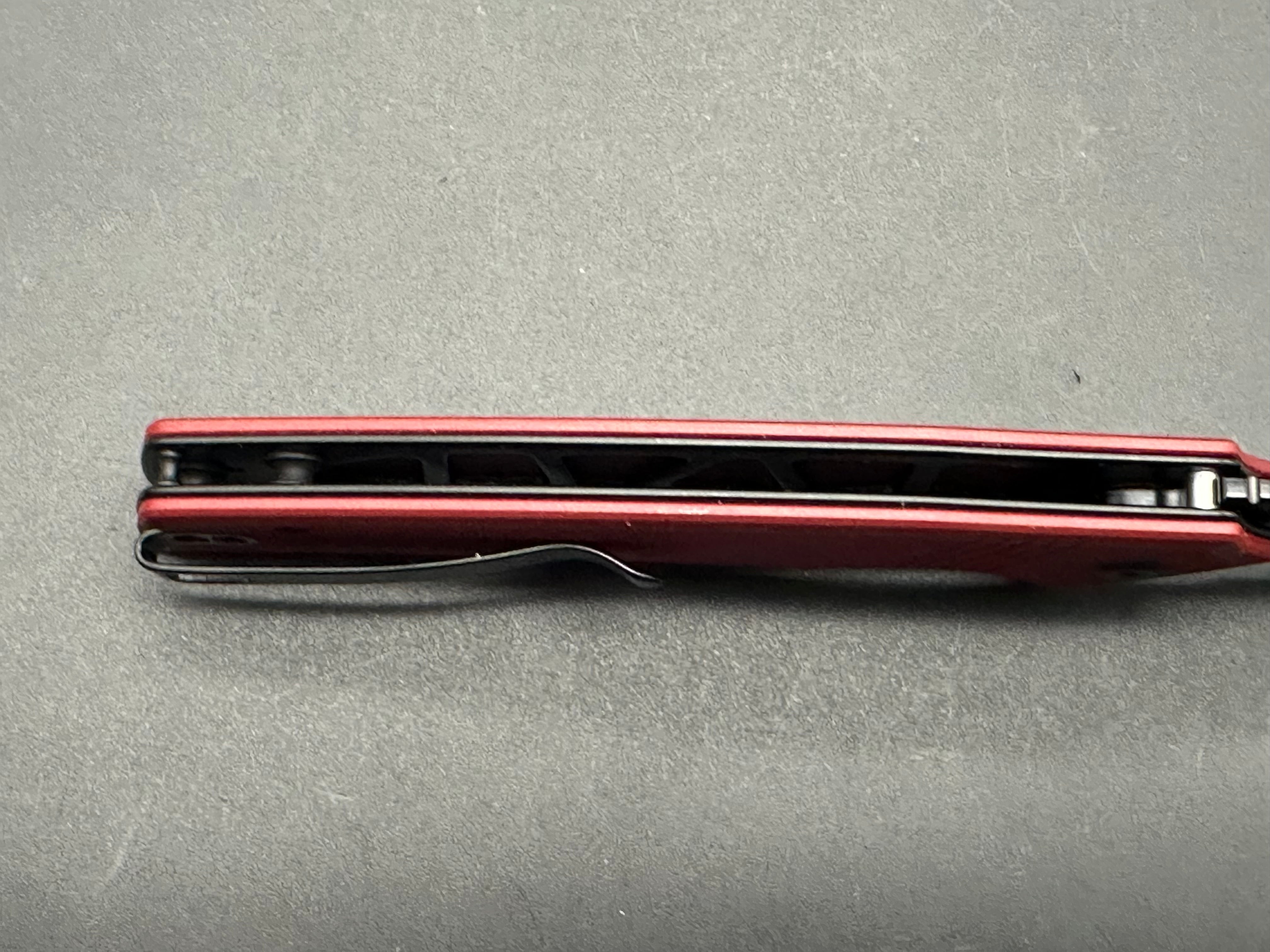 CIVIVI TRANQUIL FOLDING KNIFE - Burgundy G10 Handle, 14C28N Clip Point Plain Black Blade (Model C23027-2) | EDC, Outdoor Camping, Survival & Everyday Carry Pocket Knife