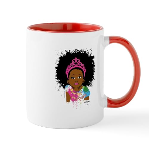 White/Red Inside - Mocha Princess Mugs
