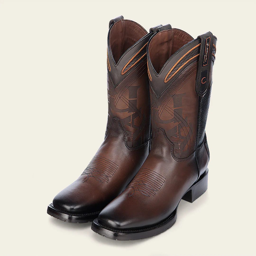 3Z20RS Genuine Cowhide Leather Western Cowboy Boots for Men & Women - Durable Rodeo Riding Boots for Country, Ranch, and Outdoor Adventures