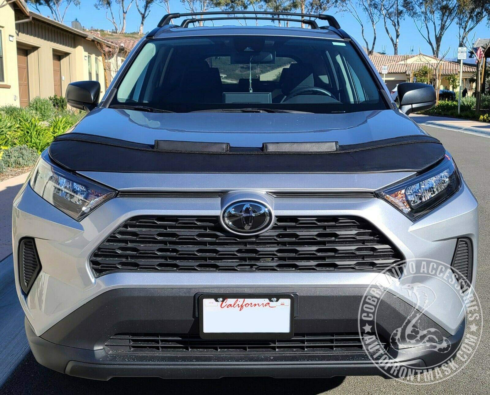 2021 2020 2019 Toyota RAV4 Hood Bra - Car Bonnet Protector Cover for RAV4 19 20 21 Models | UV Protection & Paint Shield for Road Trips & Daily Commute