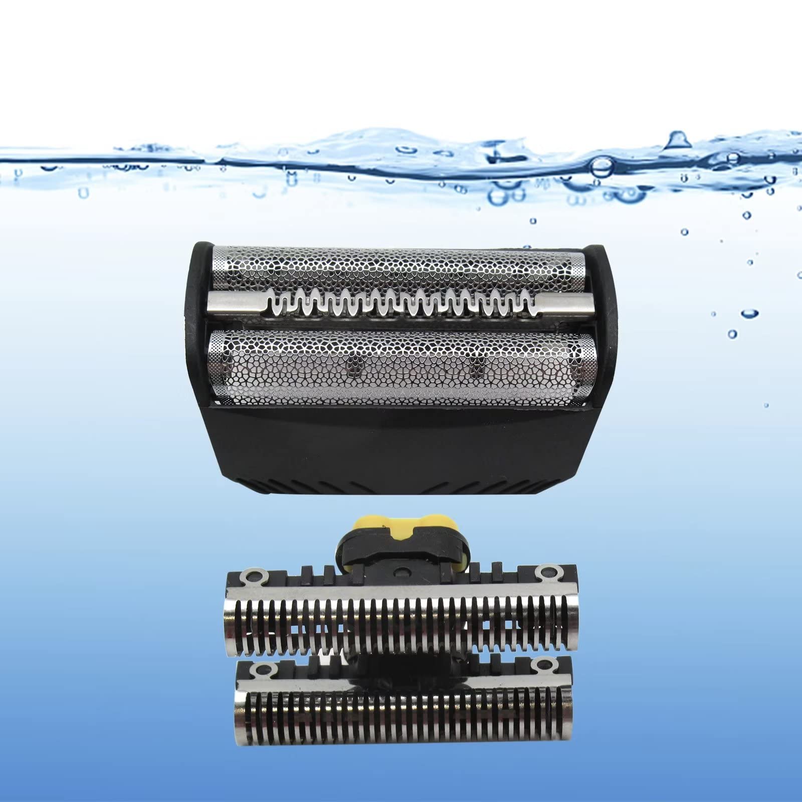 Braun Series 3 7000 4000 5000 Replacement Shaver Head - 30B Foil & Cutter Sharp Blades for Men's Electric Razor - Perfect for Daily Shaving & Travel Grooming