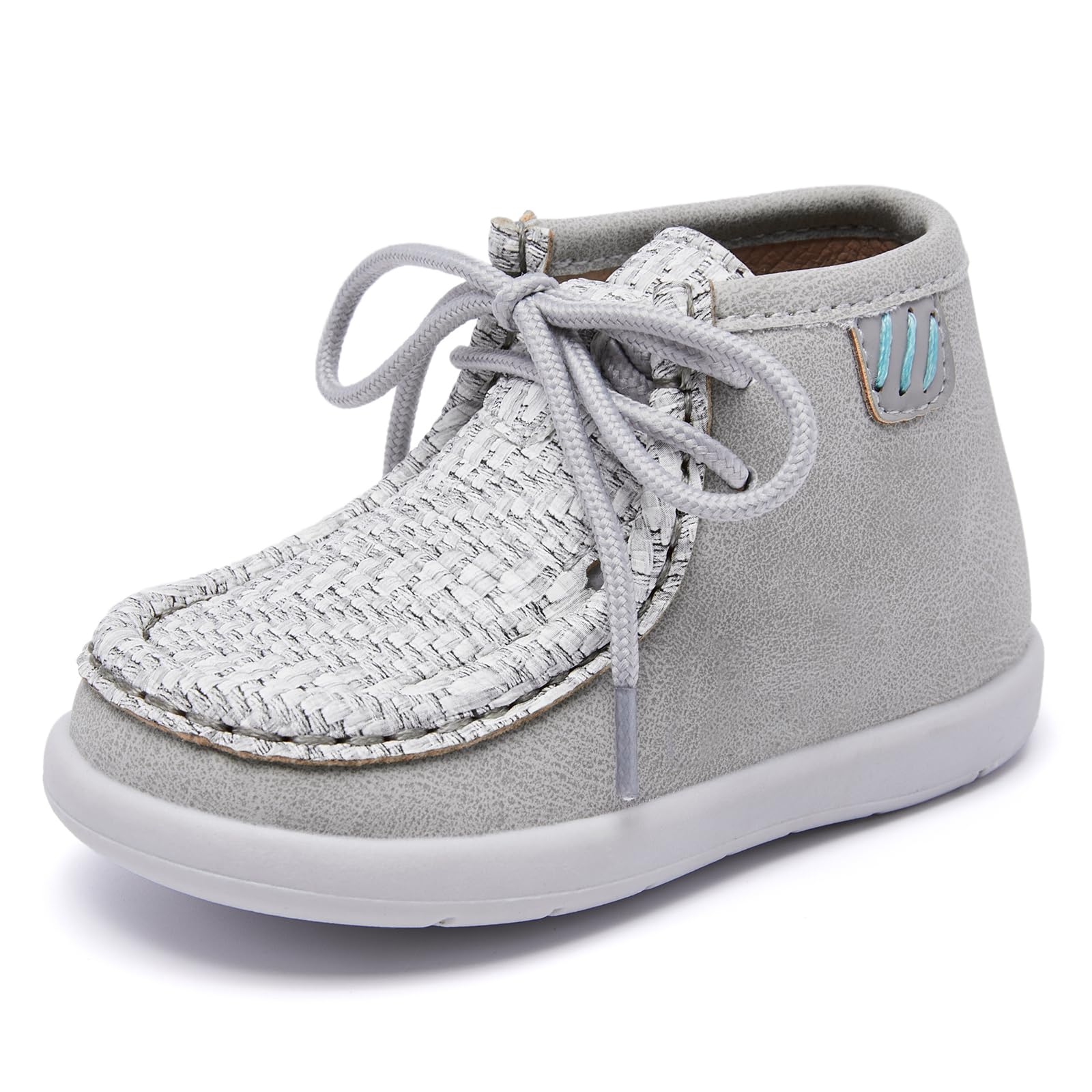 MORENDL Baby Boy & Girl Boots - Infant First Walking Shoes for Toddlers, Non-Slip Lace-Up Dress Booties for Boys & Girls - Perfect for First Steps, Outdoor Play & Special Occasions