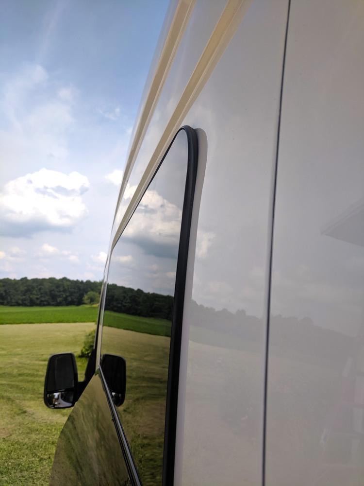 CRL Universal Vented Van Window (FW632RS) - Durable RV & Camper Replacement Glass for Improved Ventilation & Airflow