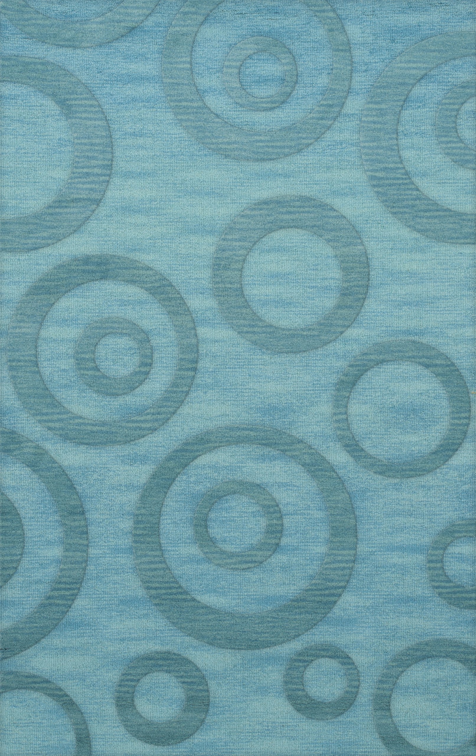 Dalyn Rugs Dover DV5 Area Rug 9x12 Feet - Vibrant Peacock Design - Soft & Durable for Living Room, Bedroom, or Office Decor
