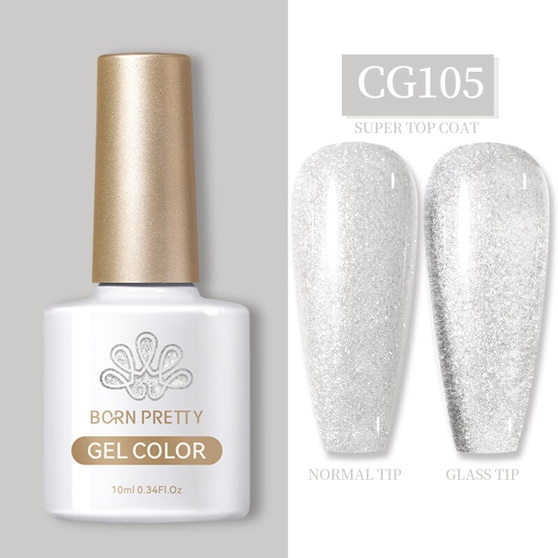 Silky White Series Gel Nail Polish 10ml (CG101 CG130) - Long-Lasting Shine for Manicures & Pedicures at Home or Salon