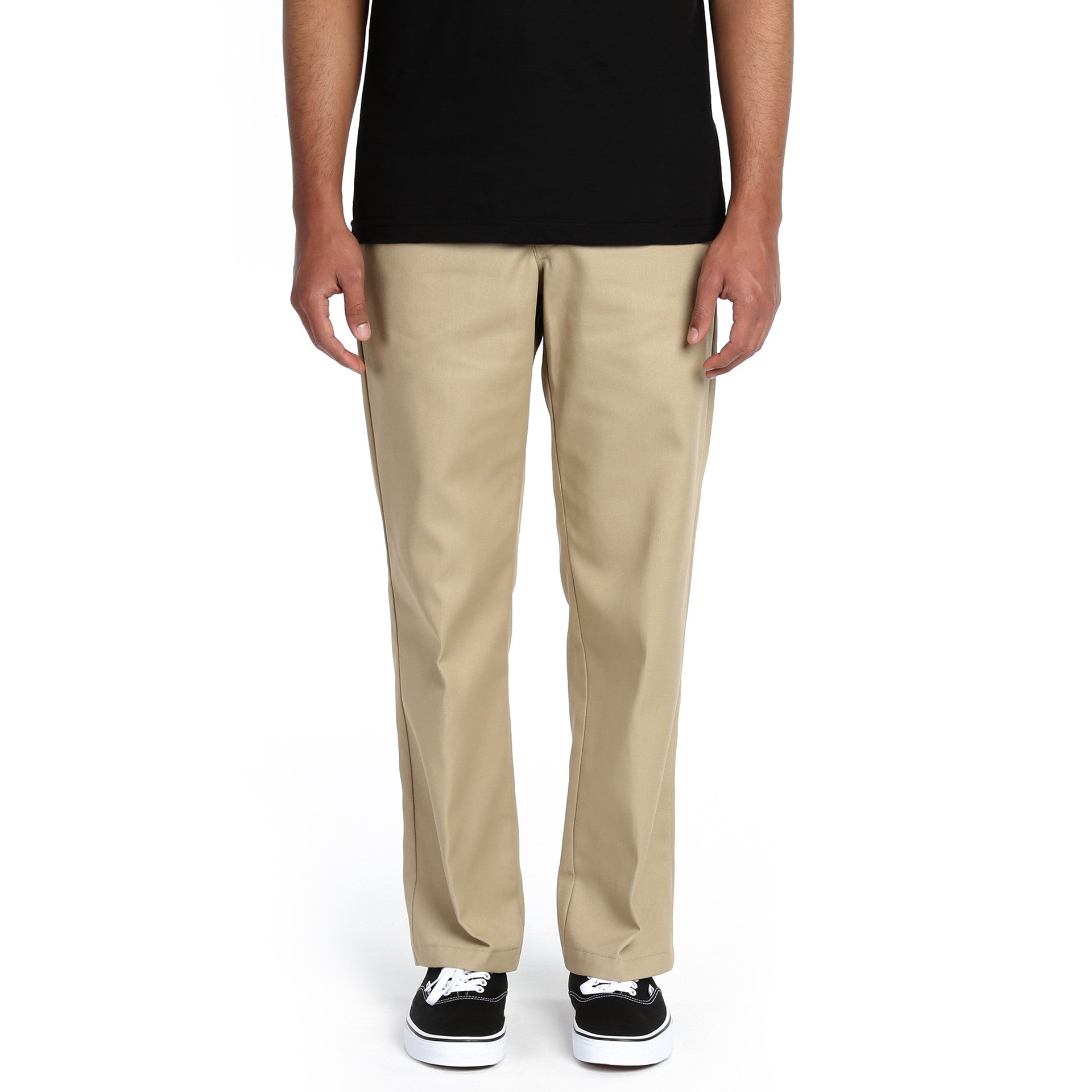 Dickies Original Fit 874 Work Pants for Men - Durable Khaki Cotton Twill Workwear - Perfect for Construction, Landscaping & Outdoor Jobs