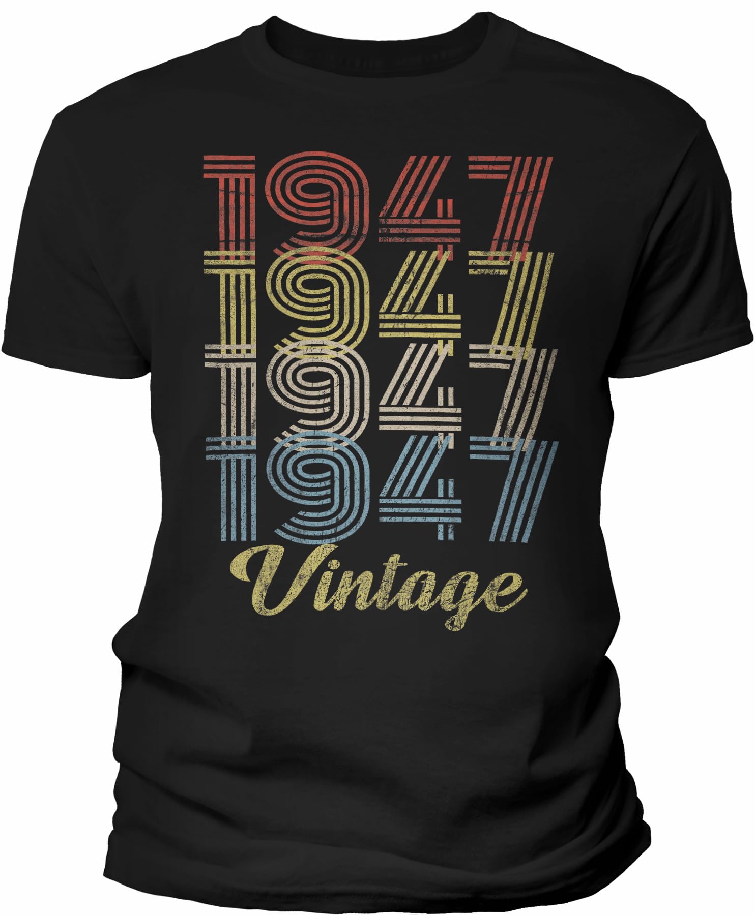 Vintage 1947 Retro 78th Birthday Gift for Men - Classic 78th Birthday Shirt - Perfect for Grandpa's Milestone Celebration & Birthday Parties