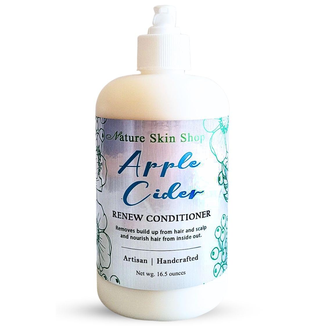 Apple Cider Vinegar Hair Renew Conditioner 16.5 fl oz - Clarifying & Volumizing for All Hair Types - Perfect for Damaged Hair Repair & Daily Hydration