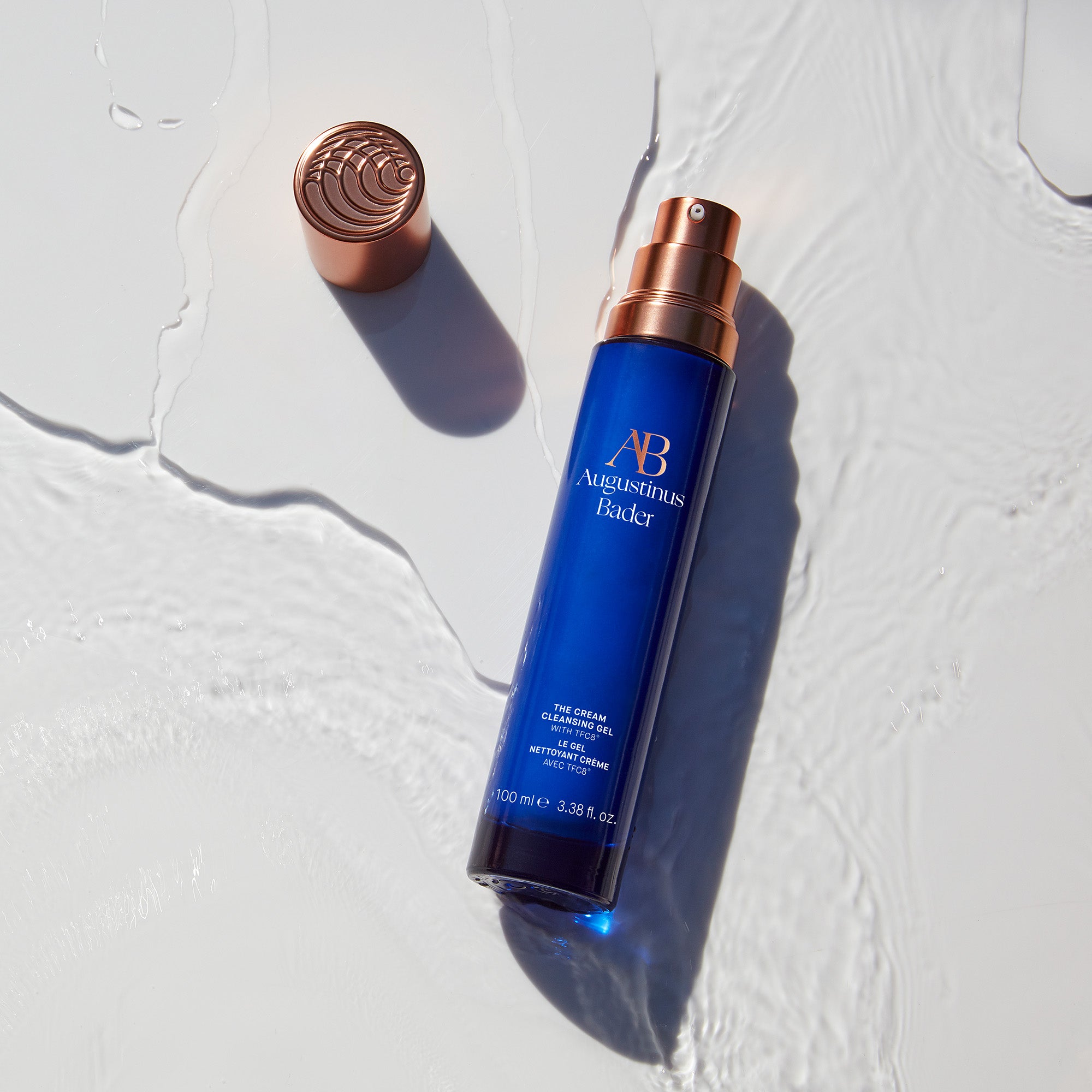 Augustinus Bader The Cream Cleansing Gel 100ml | Luxury Face Wash for Sensitive Skin | Gentle Daily Cleanser for Hydration & Radiance | Perfect for Morning & Night Skincare Routine