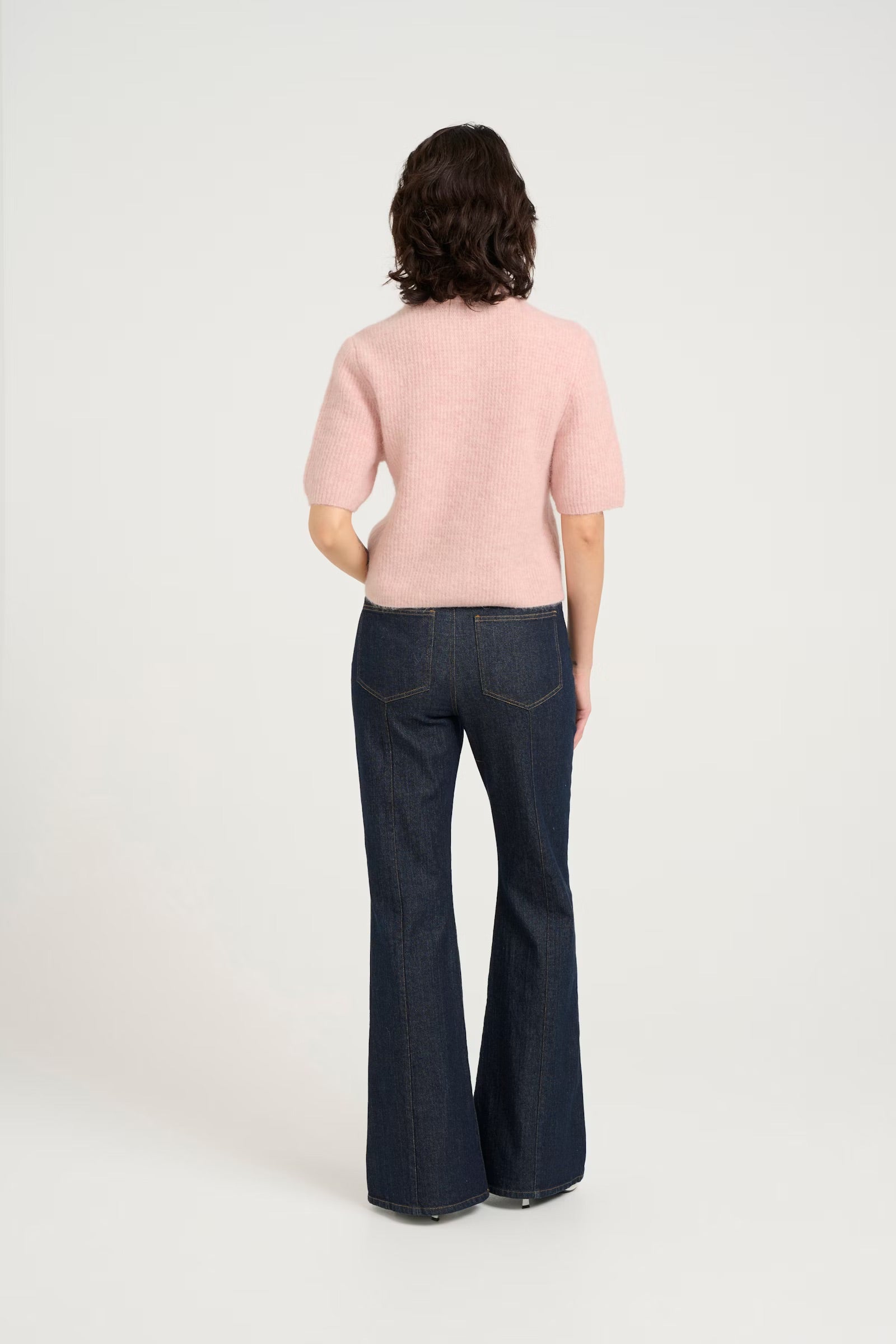 Gestuz Women's Short Cardigan - Soft Rose Pink Knit Sweater for Spring & Fall | Casual Outfit, Office Wear & Layering Essential