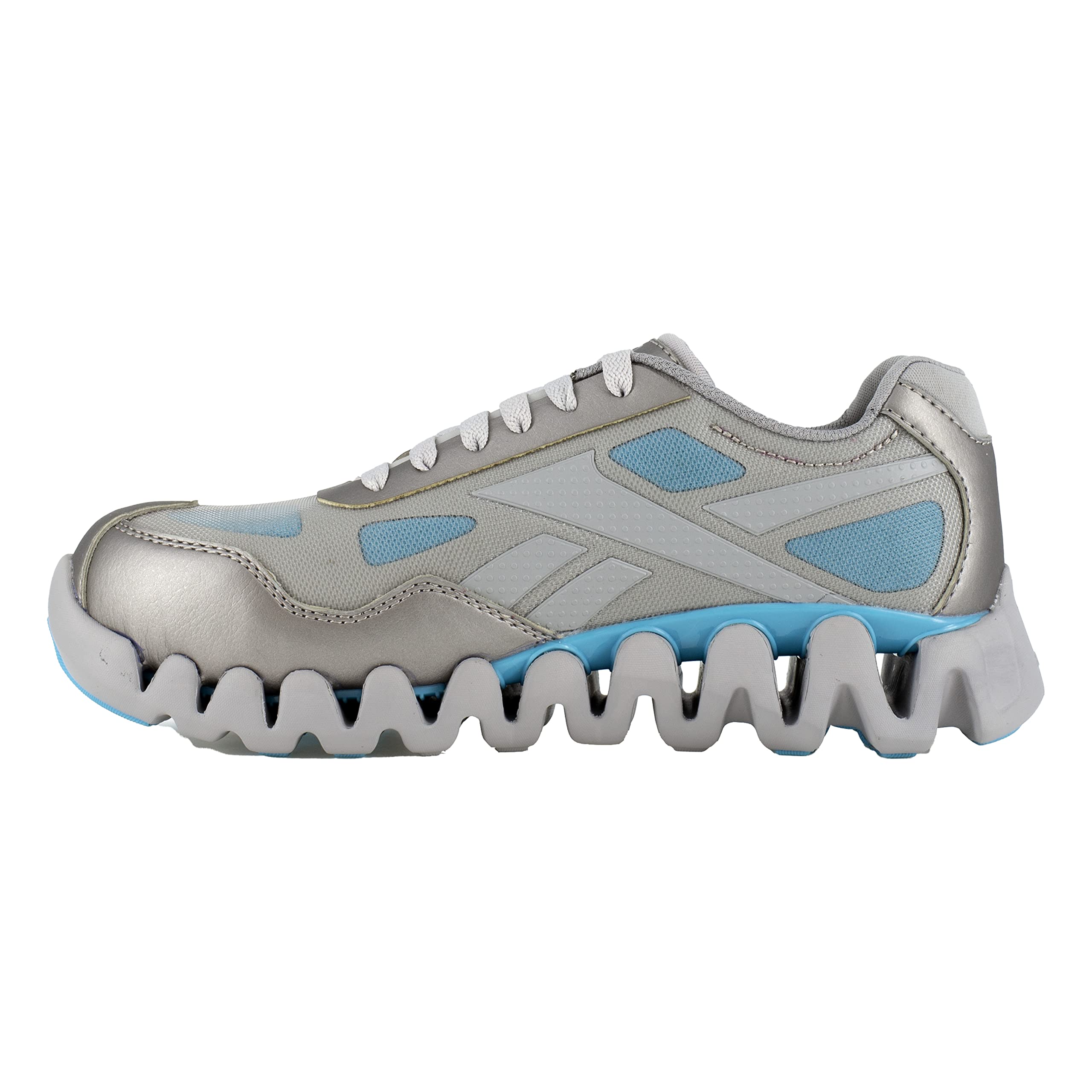 Reebok Women's RB151 Zig Pulse Work Safety Shoes - Pink, Comfortable & Durable Construction Shoes for Women - Perfect for Construction Sites, Warehouse Work & Outdoor Labor