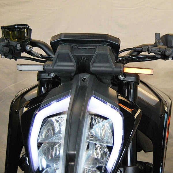 KTM 790/890 Duke LED Front Turn Signals - Compatible with 2018-2024 Models - High Visibility Motorcycle Indicators for Day & Night Riding