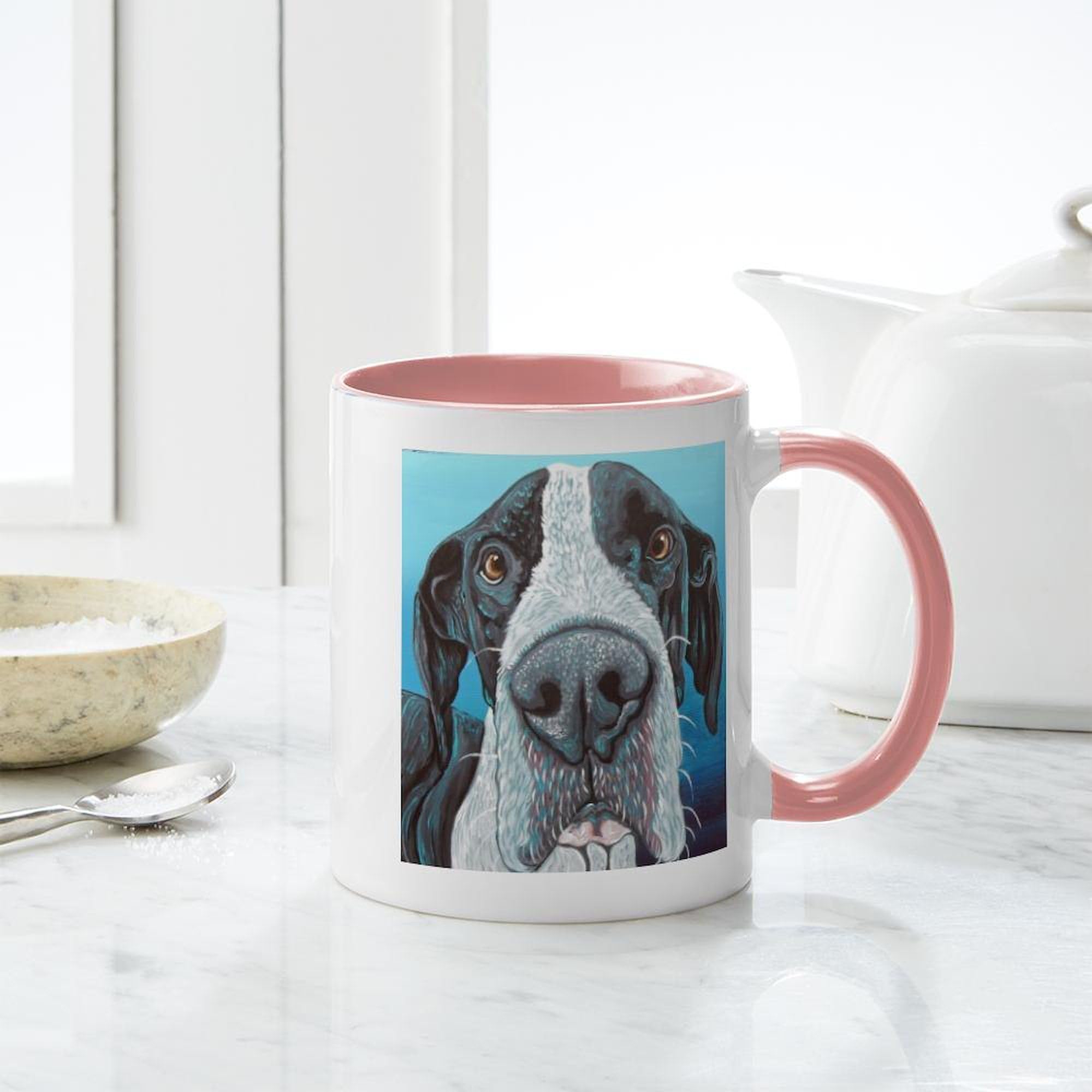 Great Dane Ceramic Coffee Mug 11 oz (325 ml) - Perfect for Dog Lovers, Office Use & Gift Giving | CafePress