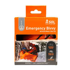 SOL Emergency Bivy - Lightweight Survival Sleeping Bag for Outdoor Camping, Hiking & Emergency Preparedness - Waterproof & Windproof Shelter for Extreme Weather Conditions