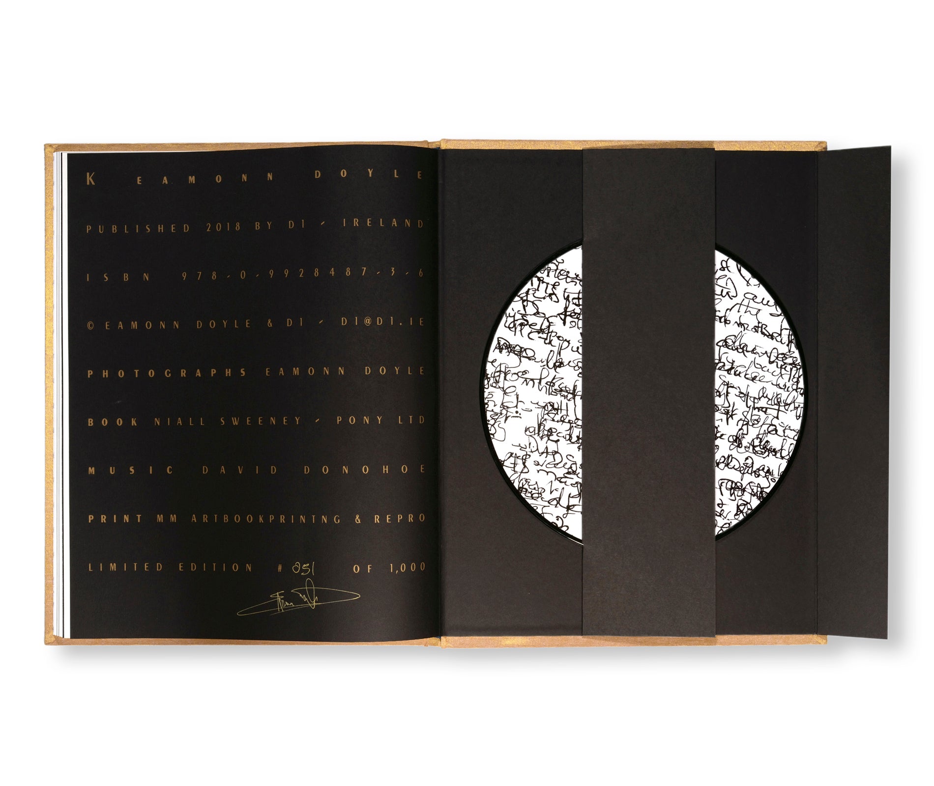 K by Eamonn Doyle - Signed & Numbered Limited Edition Photography Book | Perfect for Art Collectors, Photography Enthusiasts & Home Decor