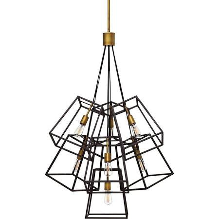 Hila Cluster Pendant Light - Modern Crystal Chandelier for Dining Room, Bedroom & Living Room | Elegant Ceiling Lighting Fixture for Home Decor