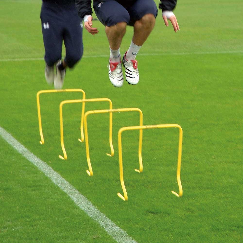 XLR8 50cm Plyo Hurdles - Adjustable Agility Training Equipment for Speed & Jump Drills - Perfect for Soccer, Basketball & Track Athletes