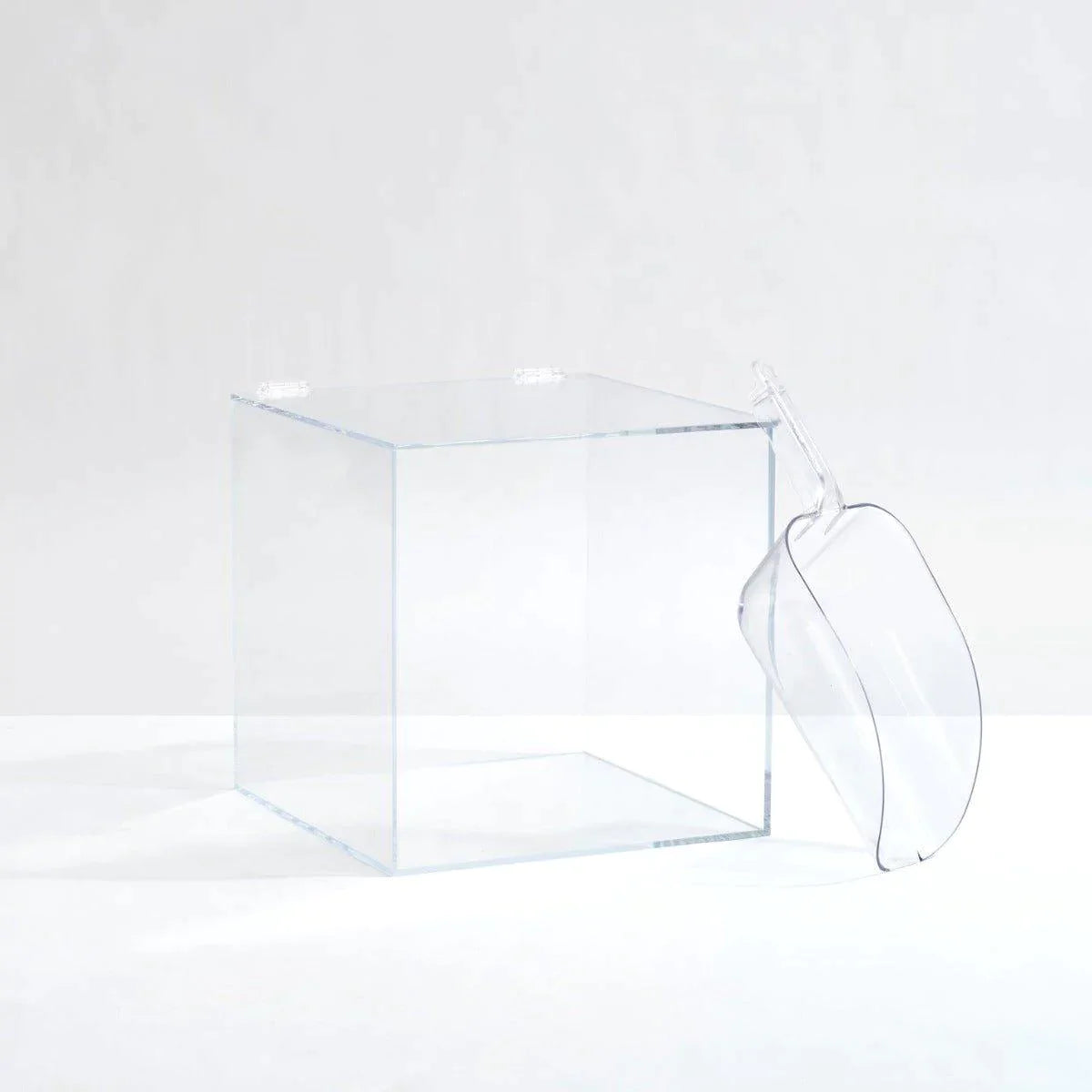 14 Quart Clear Airtight Pet Food Storage Container with Lift-Up Lid & Measuring Scoop - Perfect for Dry Dog Food, Cat Food, and Treats Organization in Kitchen or Pantry
