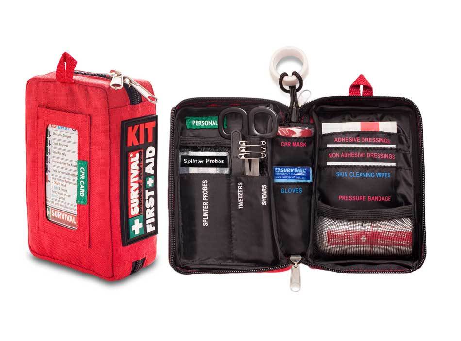 Premium Camping First Aid Kit - Emergency Medical Supplies for Outdoor Adventures, Hiking, Backpacking & Survival