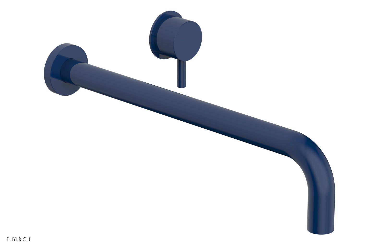 Basic II 14 Single Handle Wall Mount Lavatory Faucet Set with Lever Handle - 230 15 14 - Perfect for Bathroom Sink, Powder Room, and Guest Bath Installation
