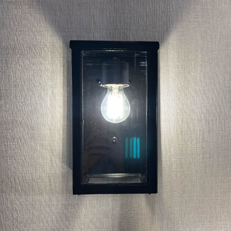 Balwyn 1/2Lt Outdoor Wall Light - Galvanized Steel Waterproof Exterior Sconce for Porch, Garden & Patio Lighting