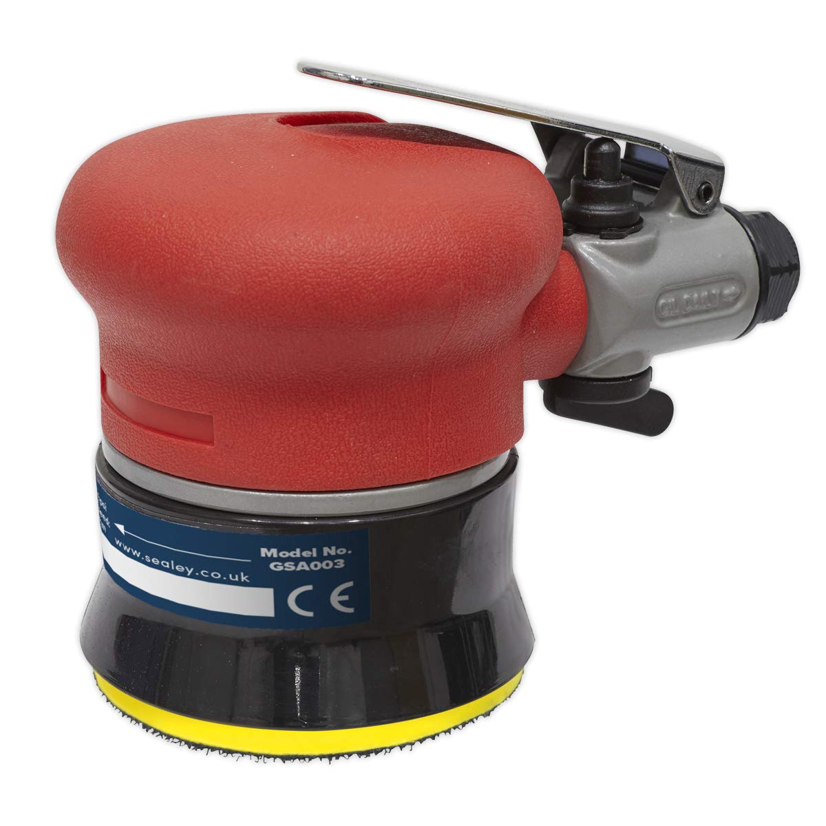 Sealey GSA003 75mm Air Palm Orbital Sander - Professional Pneumatic Sanding Tool for Woodworking, Auto Body Repair & DIY Projects