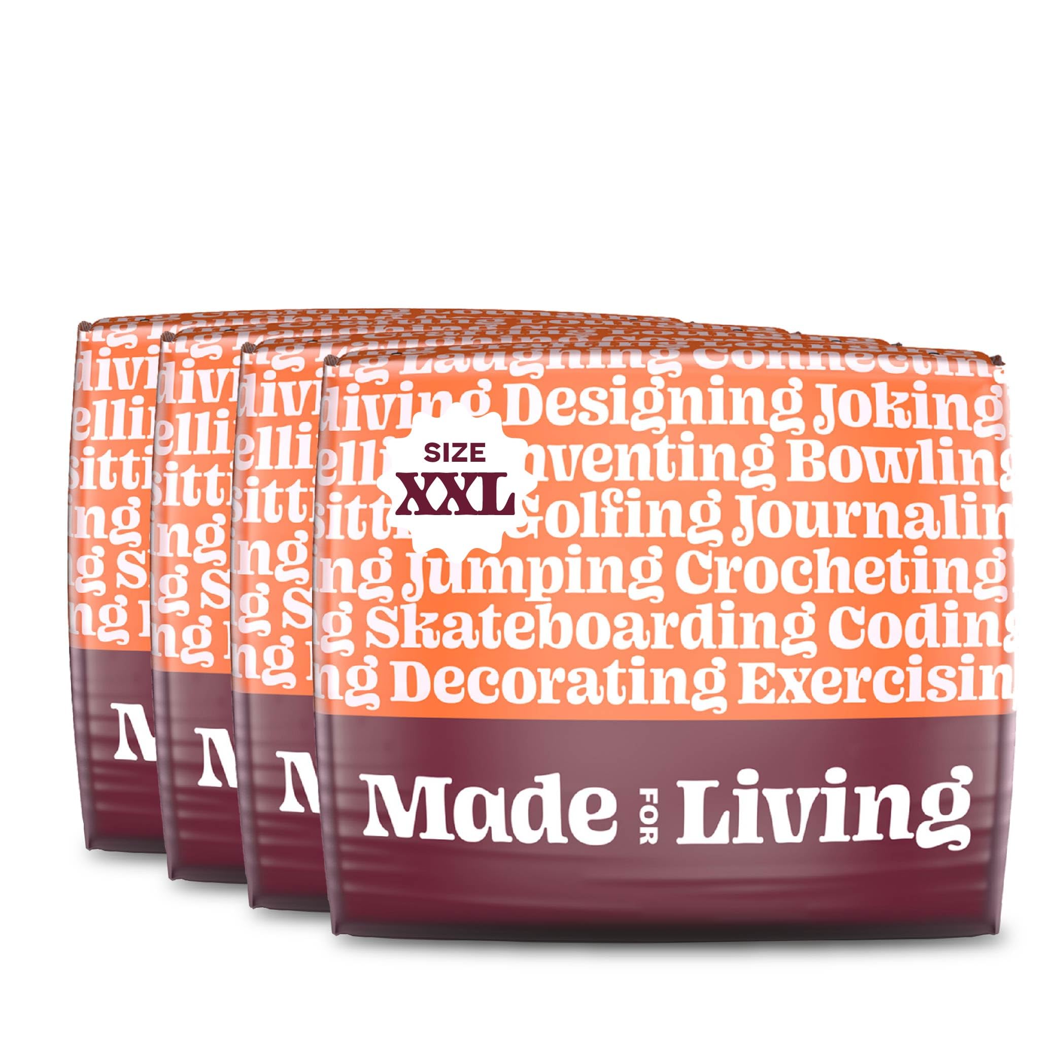 XXL Incontinence Underwear for Women & Men (62