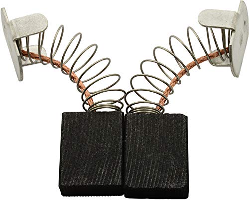 Premium Carbon Brushes CA-07-71091 for Flex Grinder ZL2708 (0.31x0.63x0.77 Inch) - Includes Spring, Cable & Connector - OEM Replacement for K22 - Perfect for Power Tool Maintenance & DIY Projects