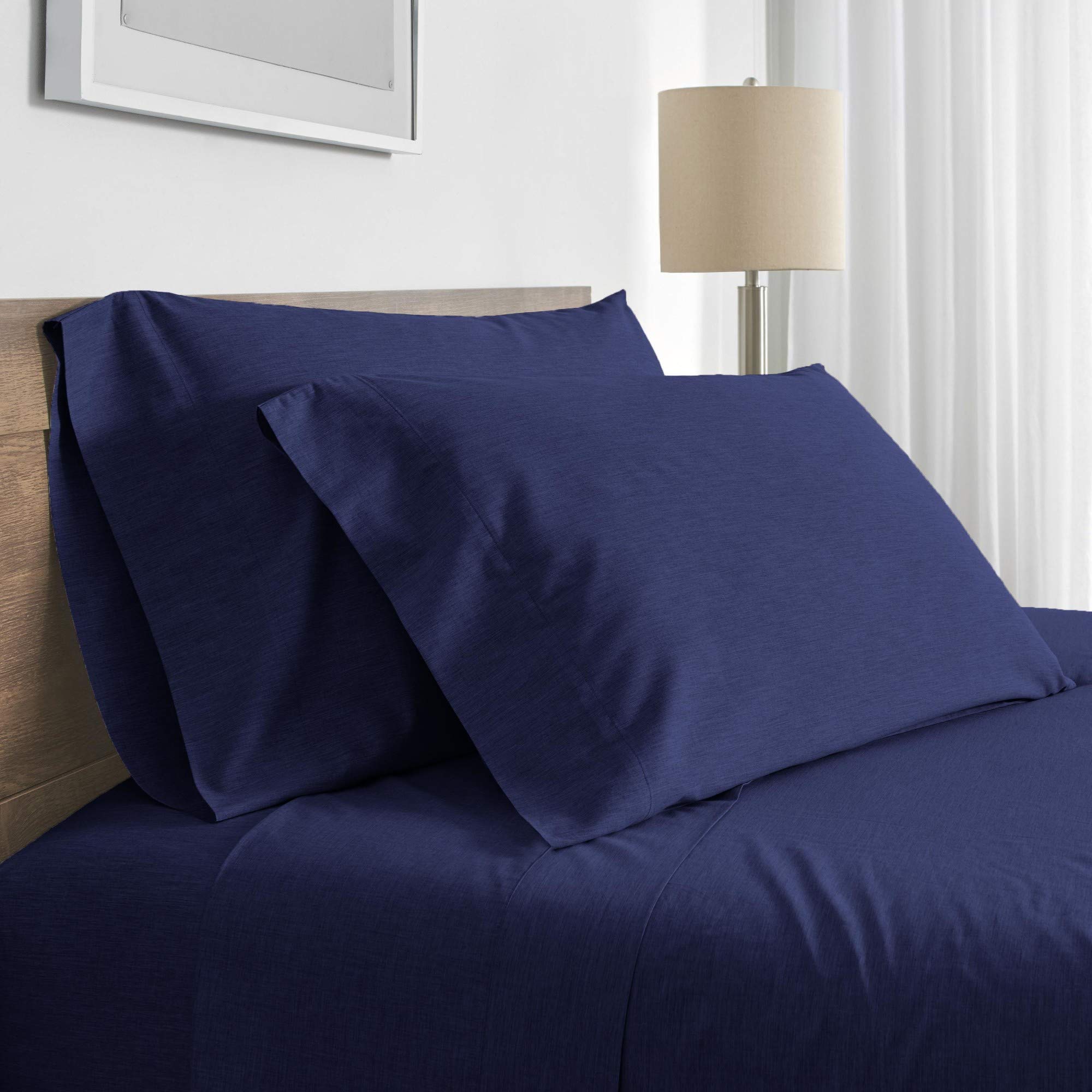 300-Thread Count Solid Pillowcase Pair - Ultra Soft Bedding for a Restful Night's Sleep
