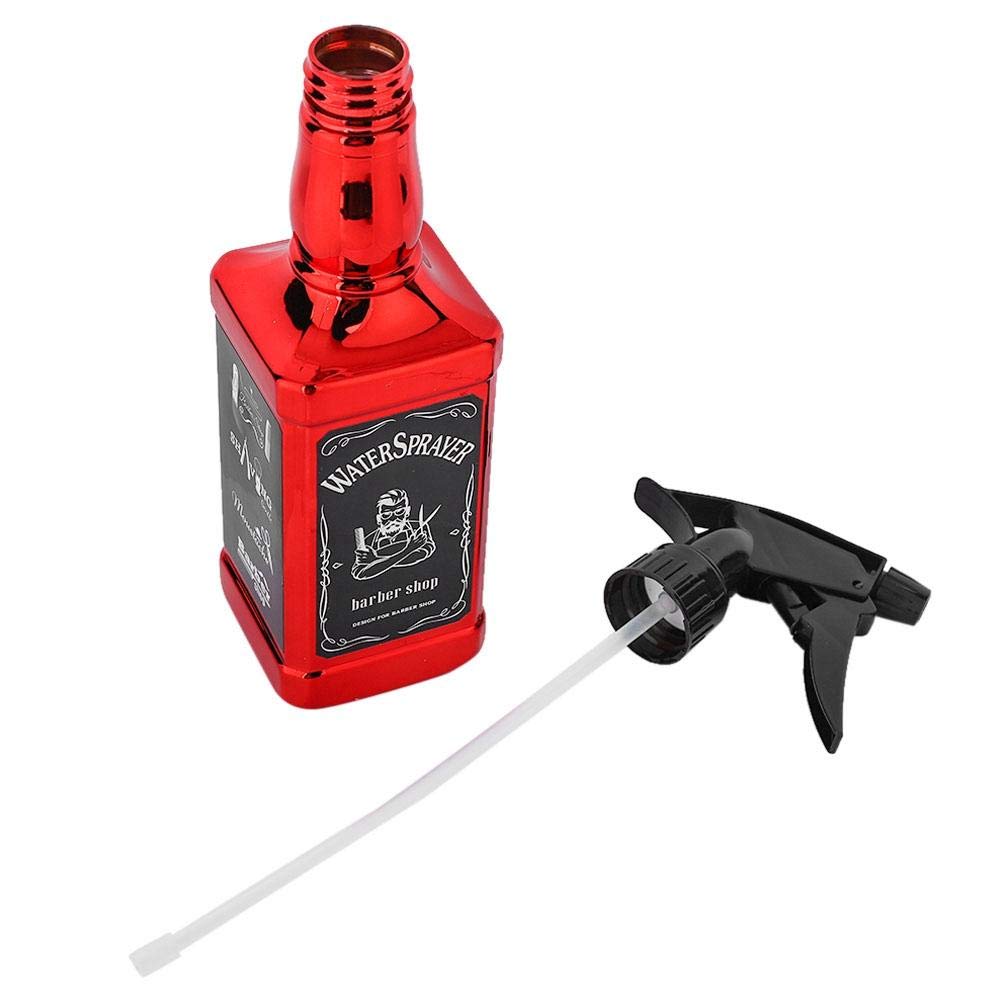 **500ml Hair Spray Bottle - Durable & Comfortable Hairdressing & Gardening Mist Sprayer for Styling, Hydration & Plant Care (Red)**    *Use Cases: Perfect for salon styling, DIY haircare, plant misting, and home gardening.*
