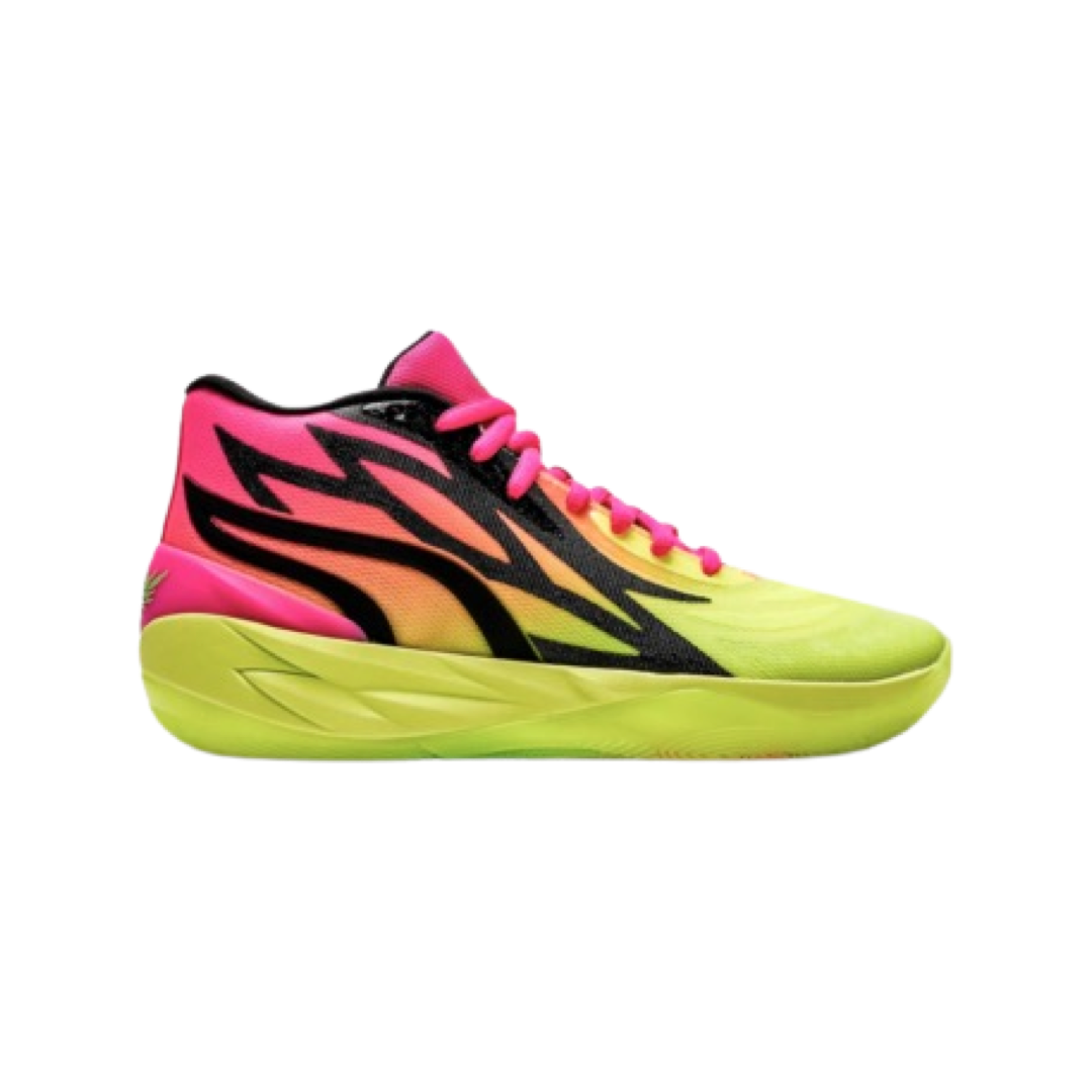 Puma LaMelo Ball MB.02 Rick & Morty Basketball Shoes - Limited Edition NBA Sneakers for Men - High Performance Court Shoes for Basketball Games & Streetwear Fashion