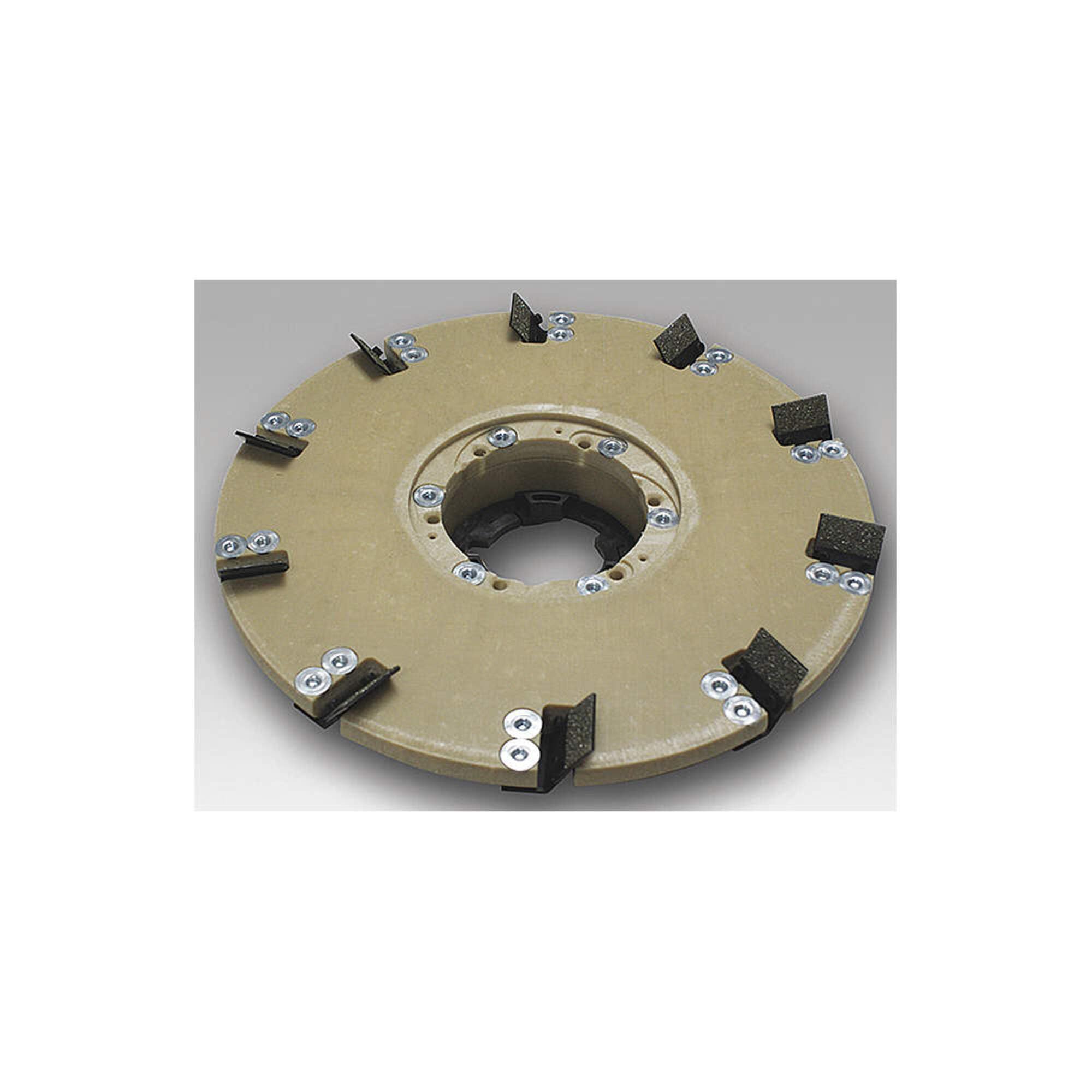 921301201 Mastic Abrasive Pad - 13 Inch Diameter Heavy Duty Sanding Disc for Wood, Metal & Concrete - Perfect for Floor Refinishing, Paint Removal & Surface Preparation