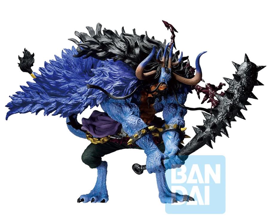 Bandai Ichibansho One Piece Kaido Statue - Signs of the High King - Anime Collectible Figure for Display & Decoration | Perfect for Fans, Home Office & Gaming Room Decor