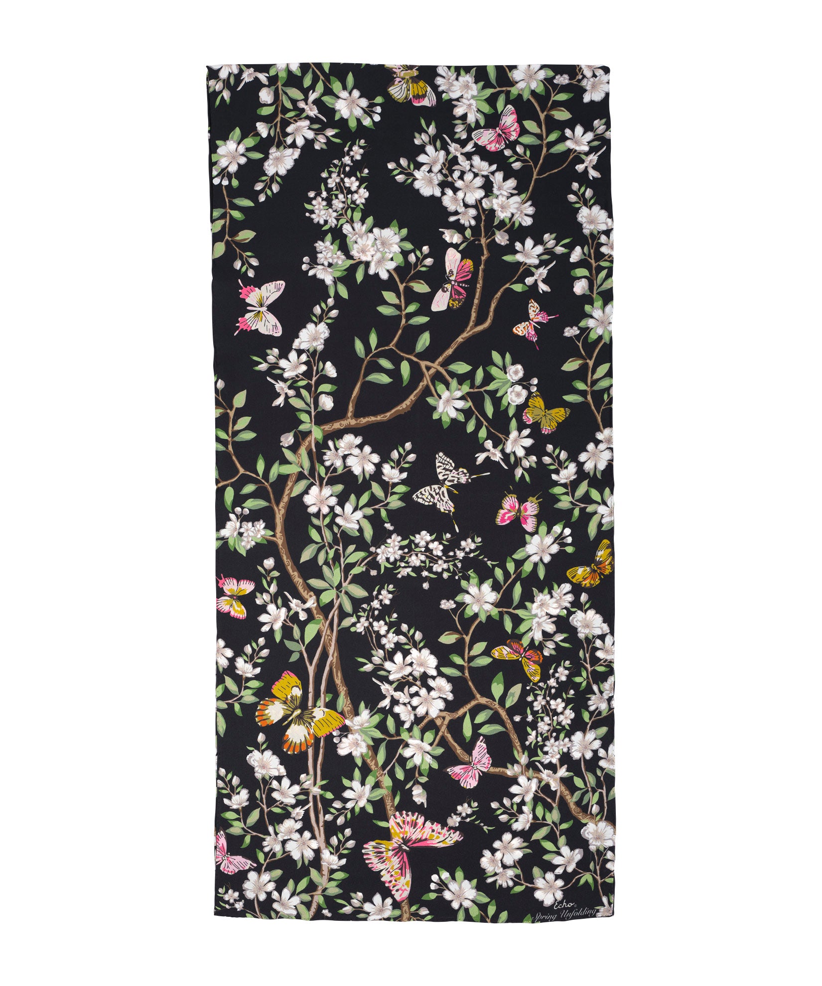 Elegant Spring Unfolding Silk Oblong Scarf - Lightweight Fashion Accessory for Women - Perfect for Office, Party & Travel Outfits