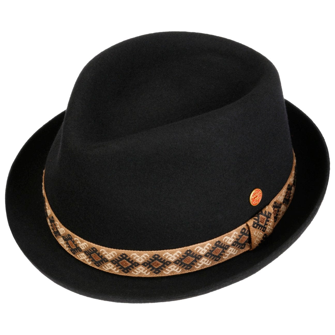 Stylish Samu Pork Pie Wool Hat by Mayser - Warm Winter Fashion Accessory for Men & Women | Perfect for Outdoor Activities, Casual Wear, and Cold Weather Protection