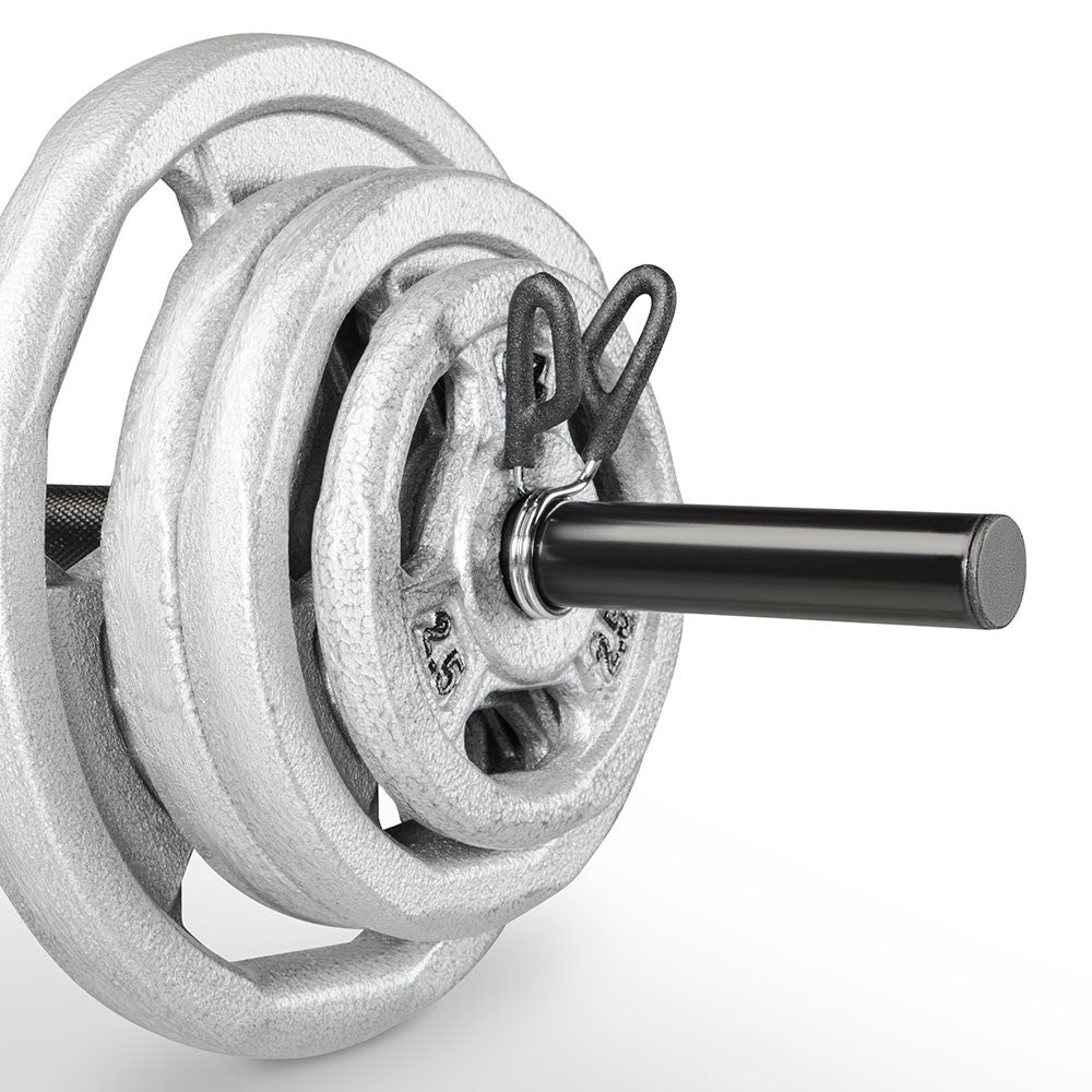 Marcy RBC 2 Standard Bar Spring Clip Collars - Heavy Duty Weight Lifting Collars for Olympic Bars - Perfect for Home Gym & Strength Training