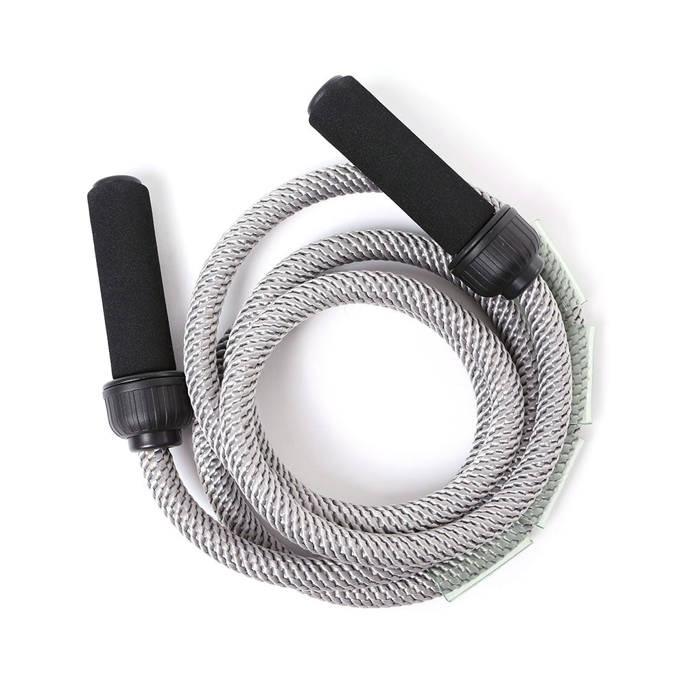 66Fit Heavy Jump Rope for Weight Loss & CrossFit Training - Adjustable Speed Rope for Men & Women - Ideal for Home Gym, Boxing, MMA & Cardio Workouts