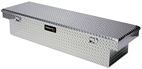 TFX Toolbox TrailFX 110701 69-Inch Single Lid Crossover Tool Box - Durable Storage for Truck Beds, Work Sites & Outdoor Adventures