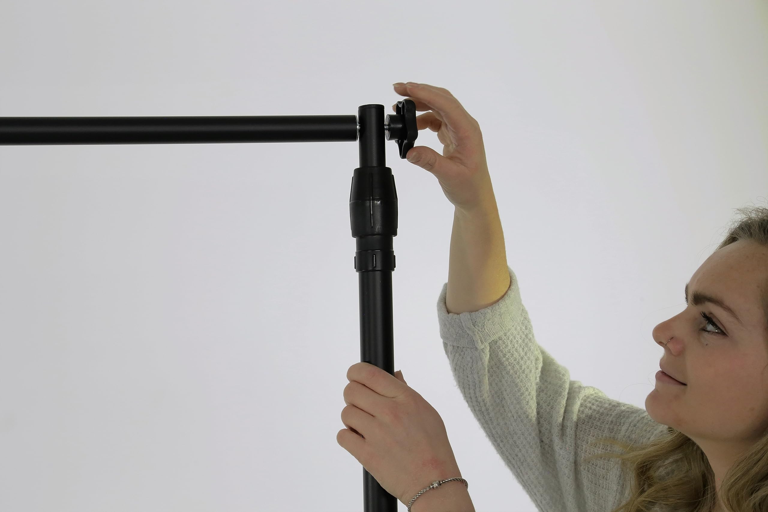 EZ Frame Banner Holder - Adjustable Stand for Trade Shows, Events & Retail Displays | Durable Lightweight Aluminum Sign Holder for Indoor/Outdoor Advertising