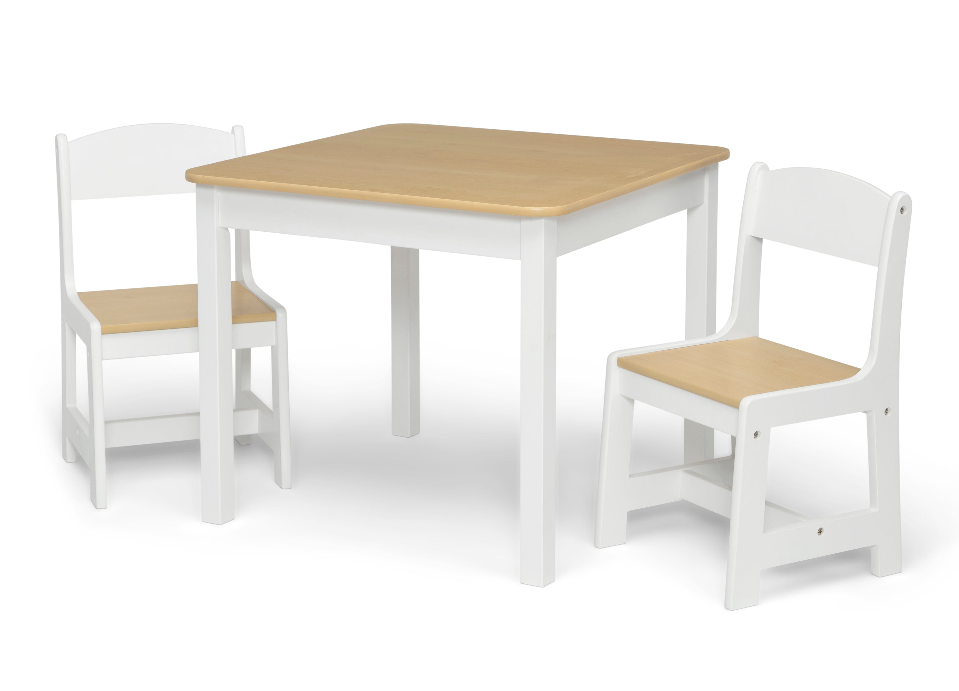 MySize Kids Table and Chair Set - Adjustable Height Children's Furniture for Playroom, Classroom & Home Learning | Perfect for Toddlers & Preschoolers