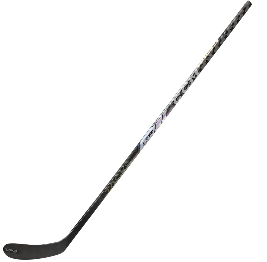 CCM Tacks XF Pro Hockey Stick - Senior Right/Left Hand - Carbon Fiber Shaft & Blade - Lightweight & Durable for Ice Hockey Players - Perfect for Competitive Play & Training Sessions