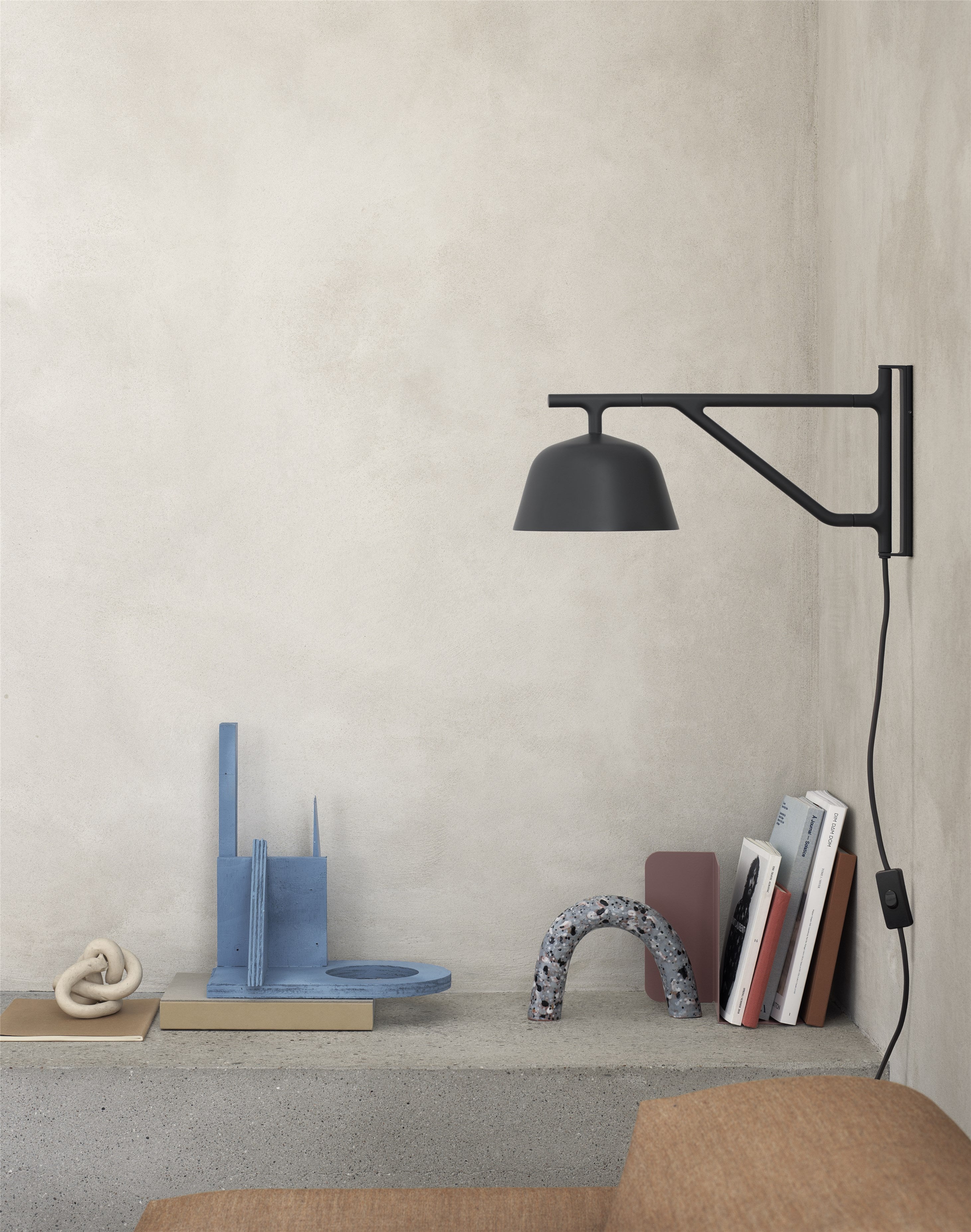Ambit Modern Wall Lamp - Sleek LED Sconce Light Fixture for Bedroom, Living Room & Hallway - Energy Efficient Indoor Lighting for Home Decor