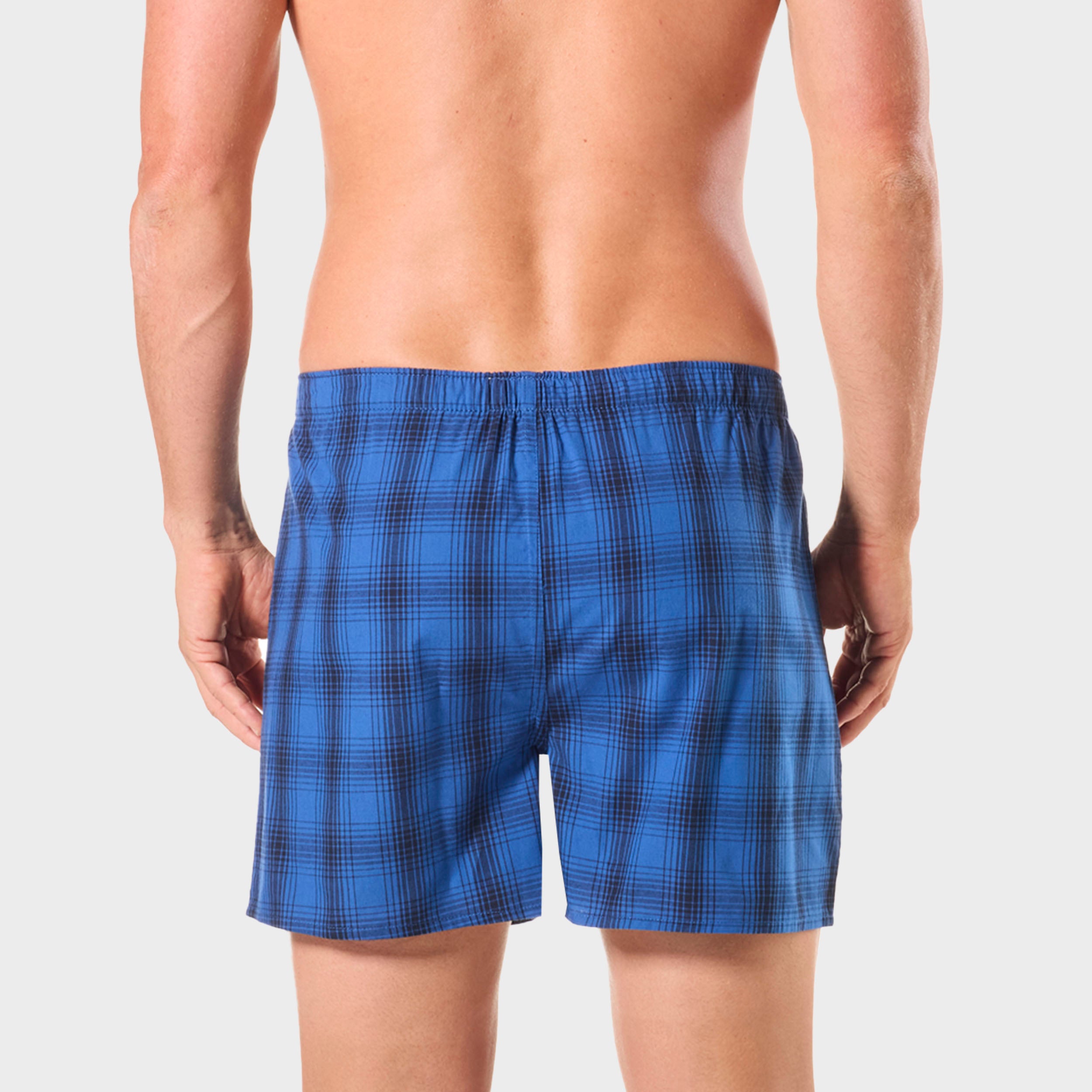 Men's Cotton Boxer Shorts 3-Pack - Soft Breathable Underwear for Everyday Comfort | Perfect for Workout, Sleep & Casual Wear