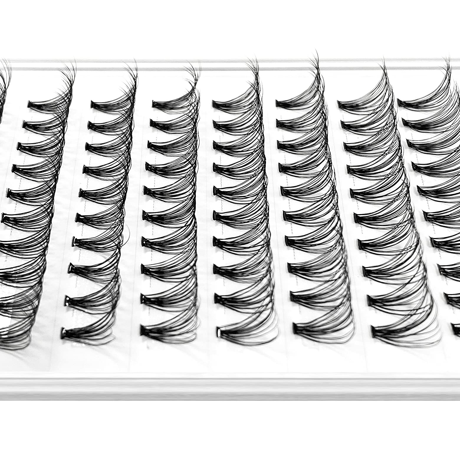 Individual Cluster Lashes - D Curl 16mm Extra Long Faux Mink Eyelash Extensions for Full Volume | Perfect for Night Out, Parties & Special Occasions