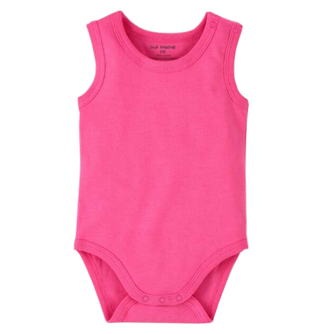Baby Girls & Boys Cotton Sleeveless Tank Top Bodysuits - 3-Pack Soft Summer Undershirts for Newborns & Toddlers - Perfect for Playtime, Daycare & Warm Weather Outfits