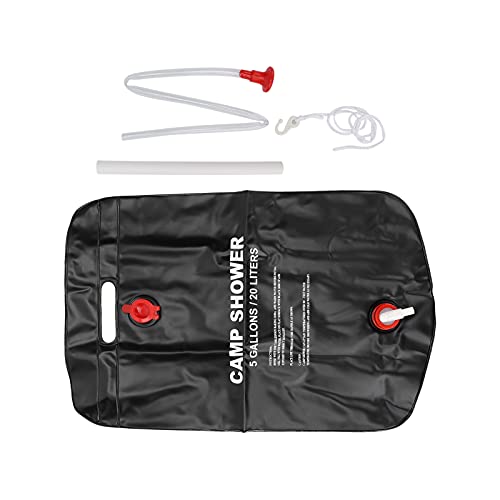 Portable Solar Shower Bag for Camping - Lightweight & Durable Outdoor Shower with Solar Heating - Perfect for Beach, Swimming & RV Trips
