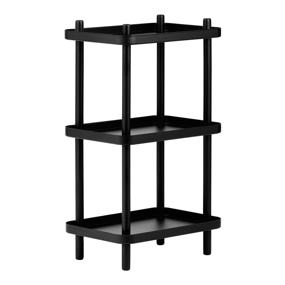 Simon Legald Block Shelf by Normann Copenhagen - Modern Wooden Wall Shelf for Living Room, Bedroom & Office Decor