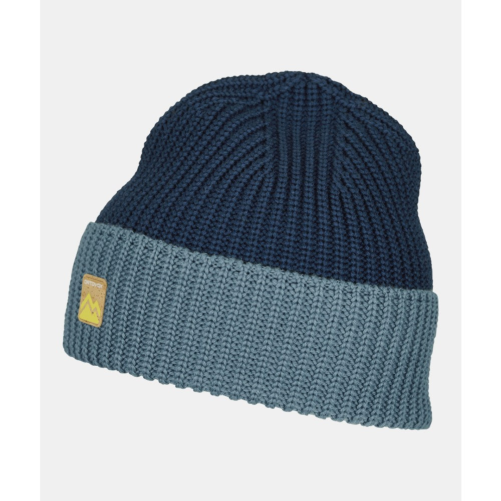 Ortovox Cozy Rib Beanie - Warm Winter Knit Hat for Men & Women - Soft Merino Wool Ski Beanie for Cold Weather - Perfect for Skiing, Snowboarding & Outdoor Activities
