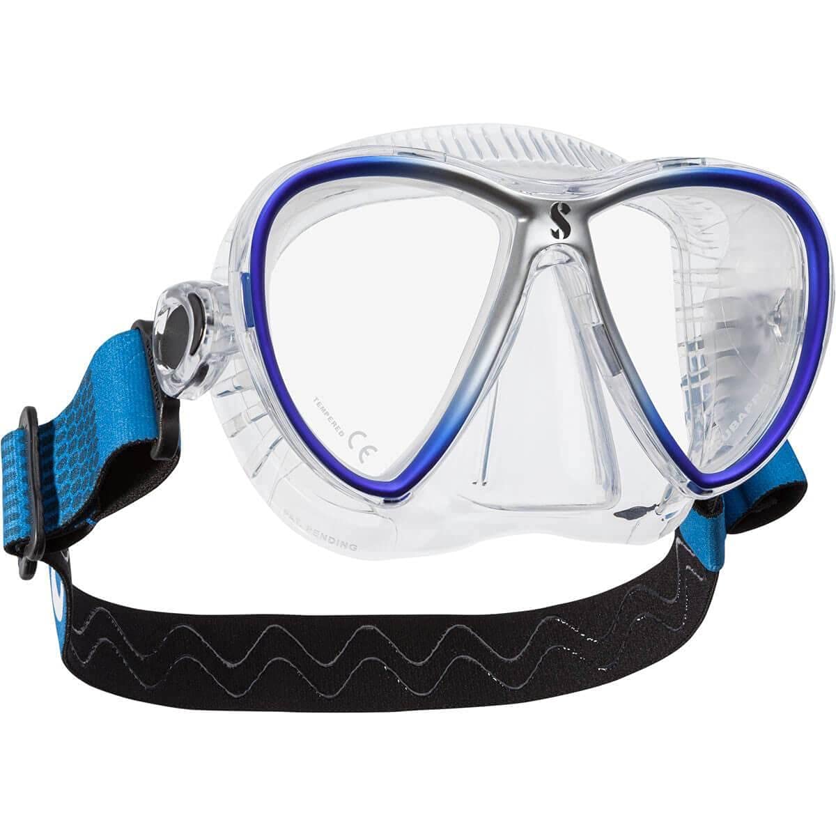 SCUBAPRO Synergy Twin Dive Mask - Premium Scuba Diving Mask for Comfort & Visibility | Perfect for Underwater Exploration, Snorkeling & Spearfishing